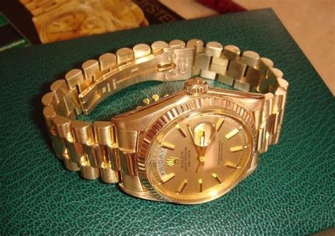 are rolex solid gold or plated